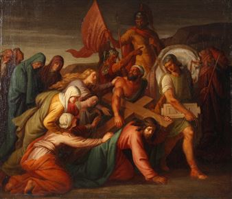 Kreuztragung Christi - Gustav Jäger