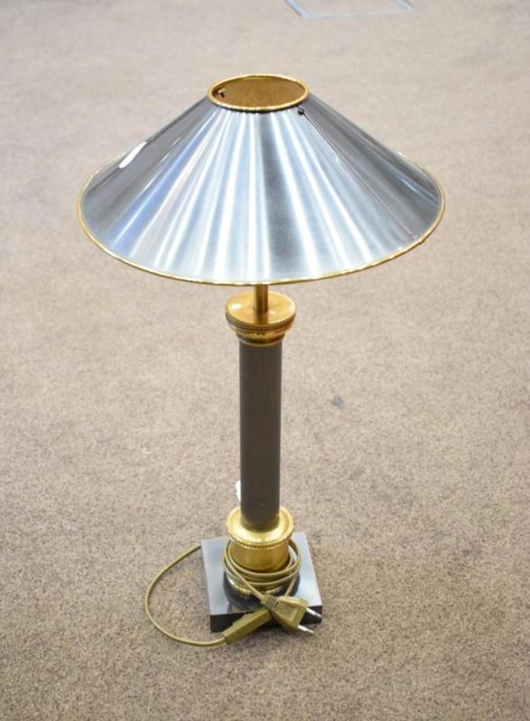 Brass Table Lamp Modern Model 2410 0, Charles Paris Table Lamp