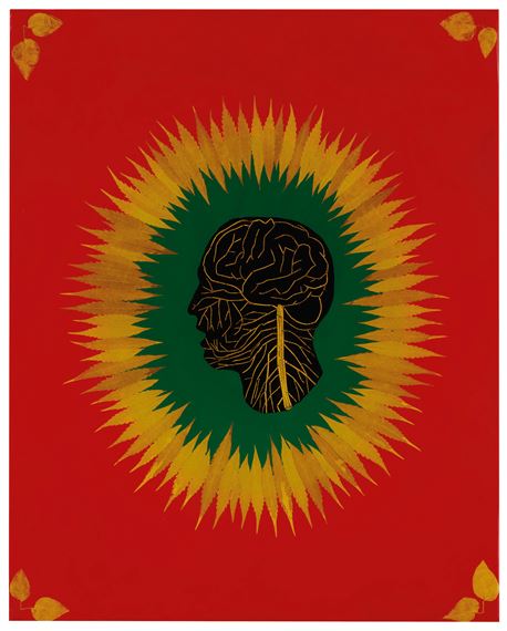 Utah Saint by Fred Tomaselli, 1995