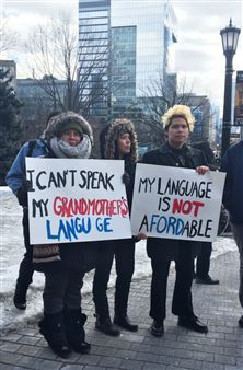 Ontarians Protest Cuts to Indigenous Culture Fund