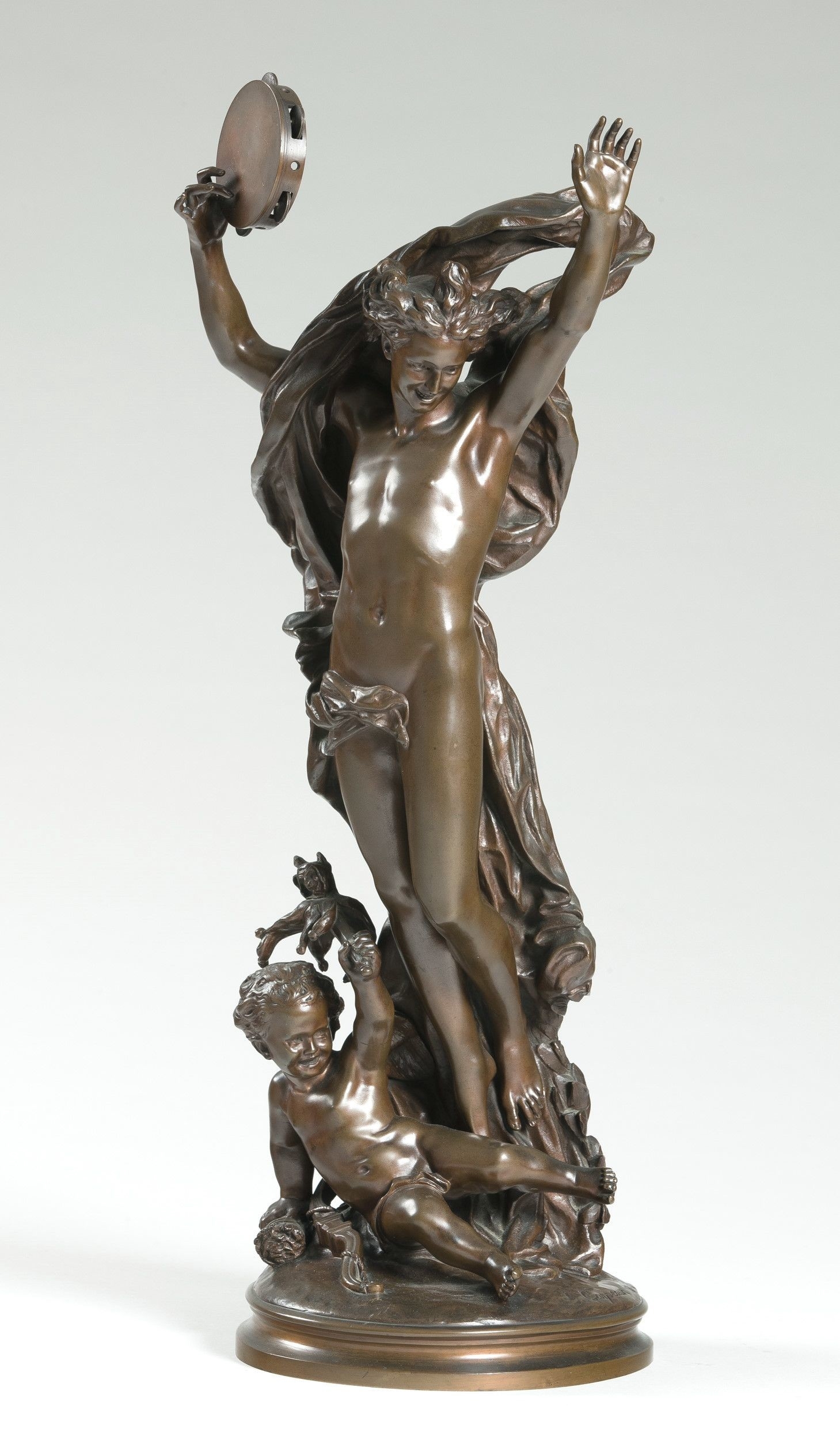 Jean-Baptiste Carpeaux | Le Génie de la danse n°3 (1872) | MutualArt