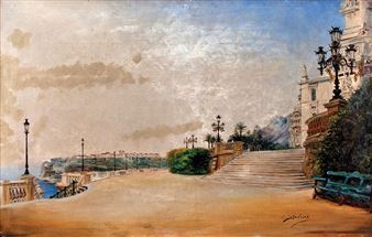 Paseo marítimo de costa francesa - C. Stevens