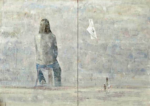 Mujer sentada - Julio Balaguer