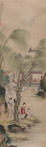 Hanging scroll - Liu Han
