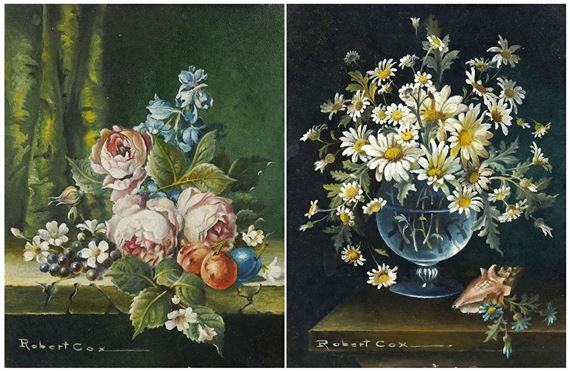 Daisies with shell ; Memories by Robert Bruce Cox