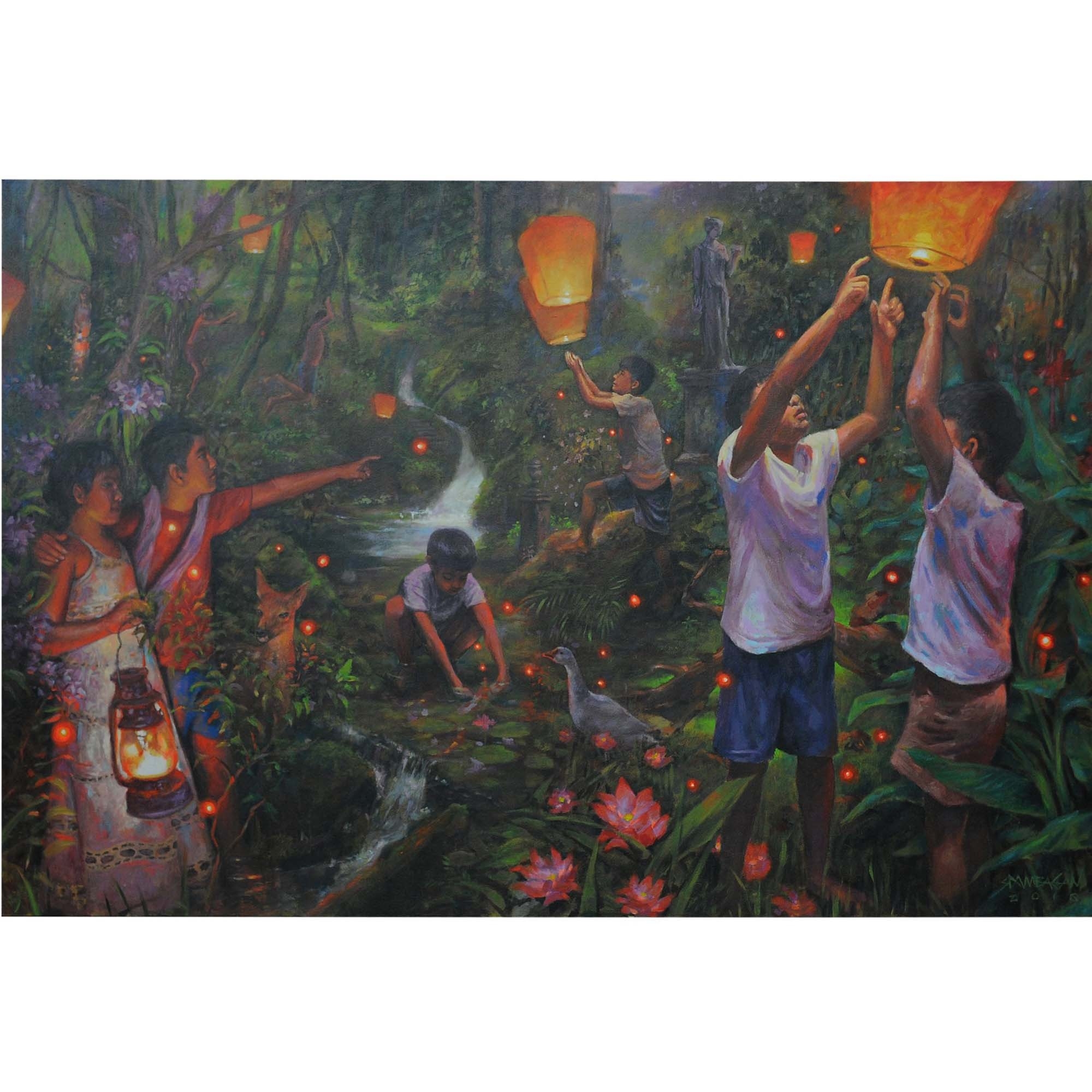 Ricky Ambagan | Tagpuan (2016) | MutualArt