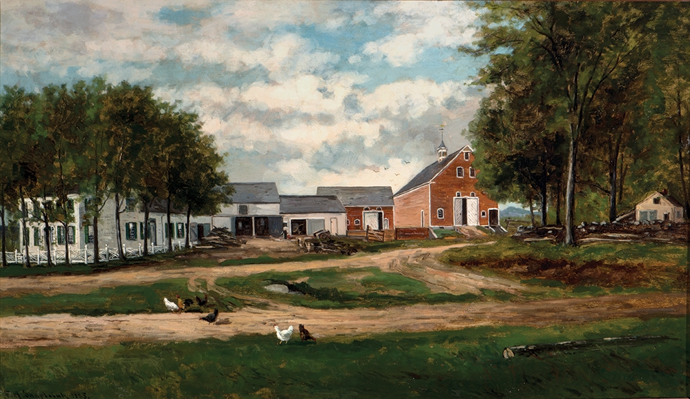 Frank H. Shapleigh Watson Homestead, Limington, Maine (1885) MutualArt
