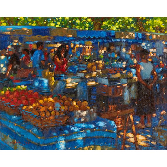 SATURDAY MARKET by John Mackie, 2002