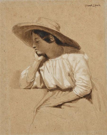 Peruvian Girl by Albert Lynch