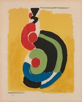 Sonia Delaunay | Flamenco Dancer (1885) | MutualArt