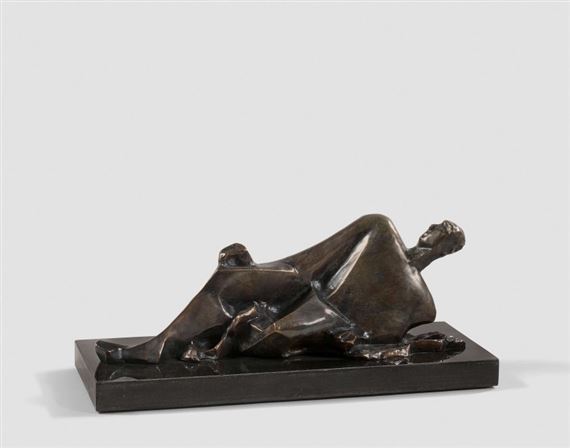 L'homme couché by Léon Indenbaum