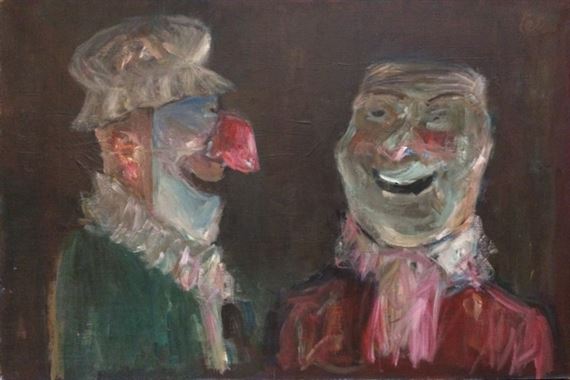 Roger Testu | Les deux bourgeois | MutualArt