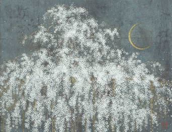 Oyamada Norihiko Early Evening Cherry Blossoms In Sanbo In Mutualart