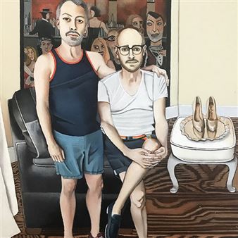 Beth Foley: American Diverstity: Homage to Grant Wood - David Lusk Gallery, Nashville