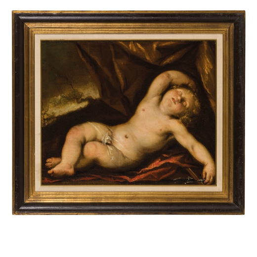 Bambin Gesù addormentato by Antonio Carneo