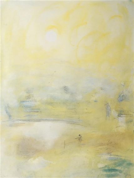 September Sunshine near Bathurst by Lloyd Rees, 1984