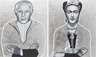From the series: Santo Subito: „St. Pablo”, „St. Frida” - Bartek Jarmoliński