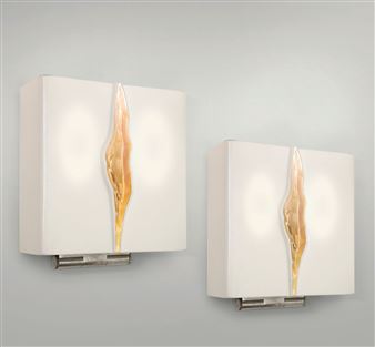 Coppia di appliques della serie Nebulosa - Mario Ticco