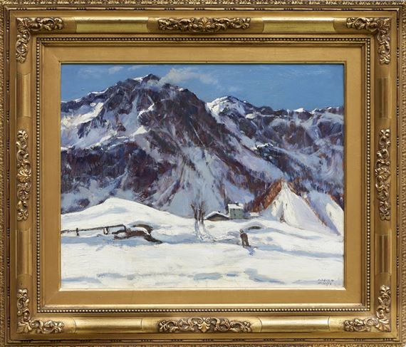 Veduta di Acceglio by Carlo Musso