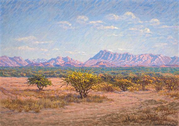 Garib, 'Skaap-Rivier' by Johannes Blatt, 1945