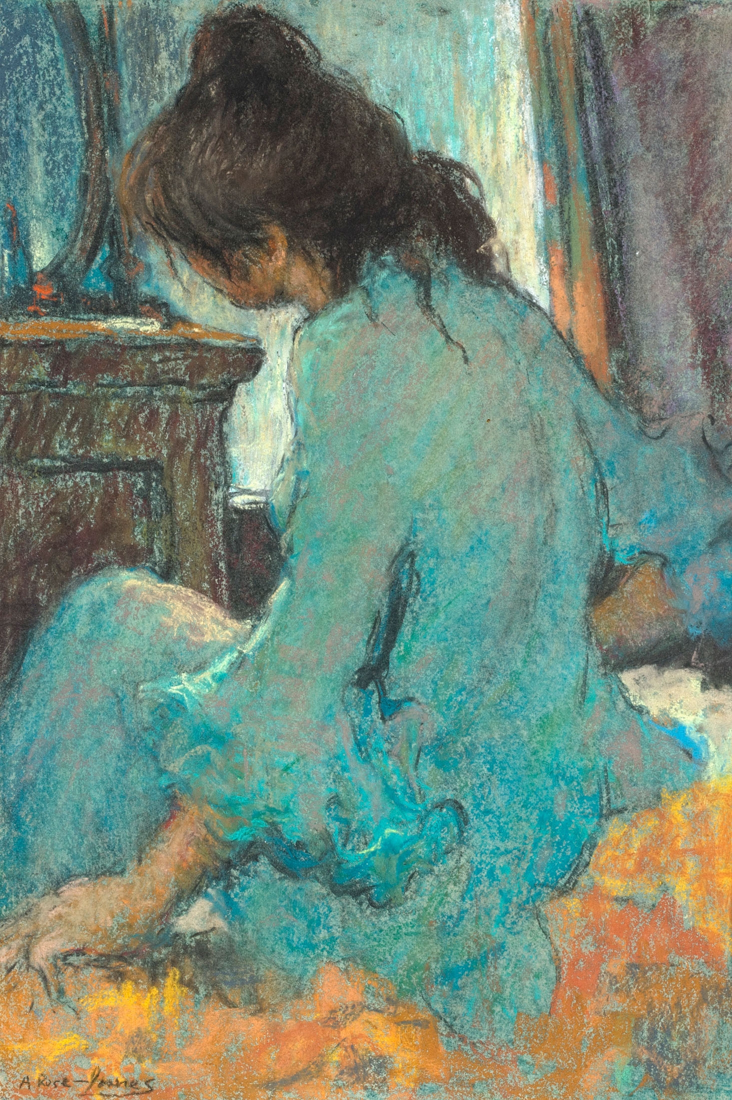 Alexander Rose-Innes | Seated Girl | MutualArt