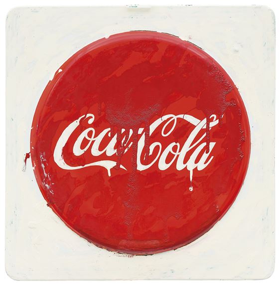 Coca cola by Mario Schifano, 1977