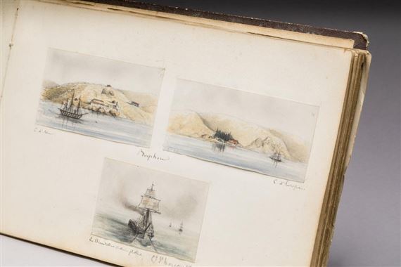 [Campagne de Crimée, 1856] Album à l'italienne by Pierre Florentin Louis Guioth