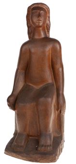 Zittend naakt - Nand Van Itterbeeck