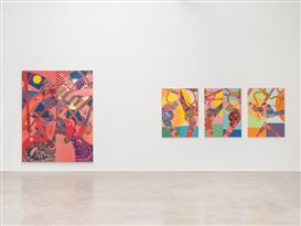 Painting the Erotic Plunders of Abstraction: A Review of Peter Fagundo at Shane Campbell Gallery
