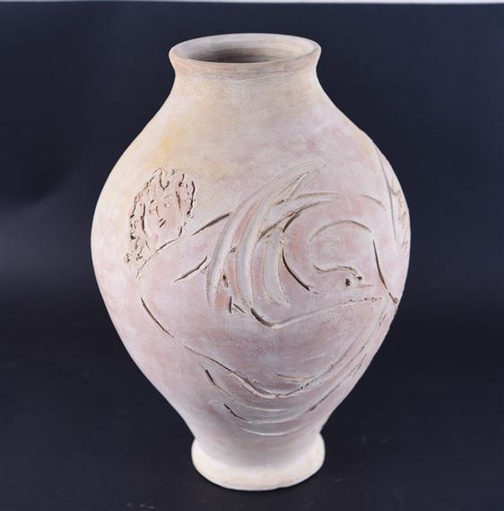 REUBEN NAKIAN CERAMIC VASE by Reuben Nakian