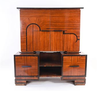 FRITZ GROSS ART DECO SIDEBOARD CABINET - Fritz Gross