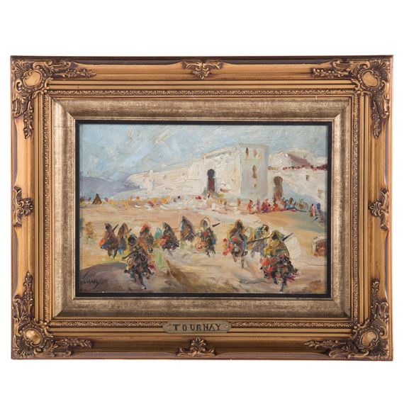 ORIENTALIST SCENE by Roger Tournay