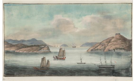 Tingqua | A Group of Four Chinese Export Paintings, Qing Dynasty ...