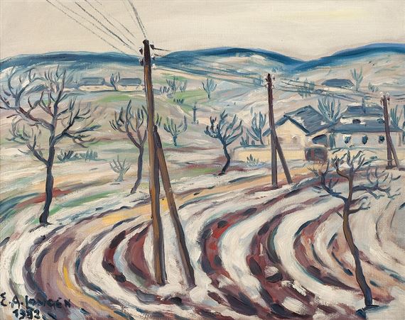 KONEC ZIMY by Emil Artur Pittermann, 1932