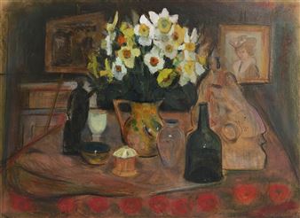 Still Life on Tabletop - Marie Calder