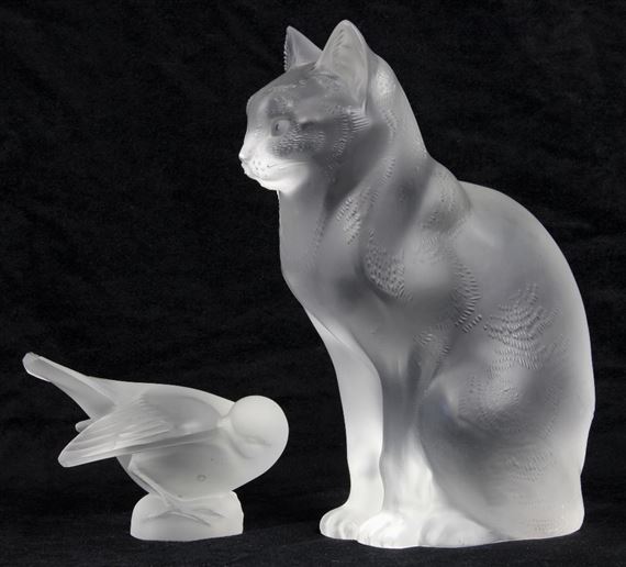 Rene Lalique Chat Assis Mutualart