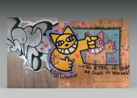 M Chat Qui A Pris Le Graff Que J Avais Y A Deux Ans 15 Mutualart