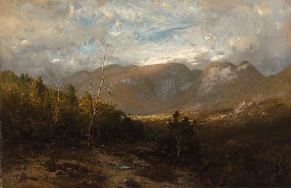 A Sunlit Vale, Adirondack Mountains by Alexander Helwig Wyant, circa 1876-1880