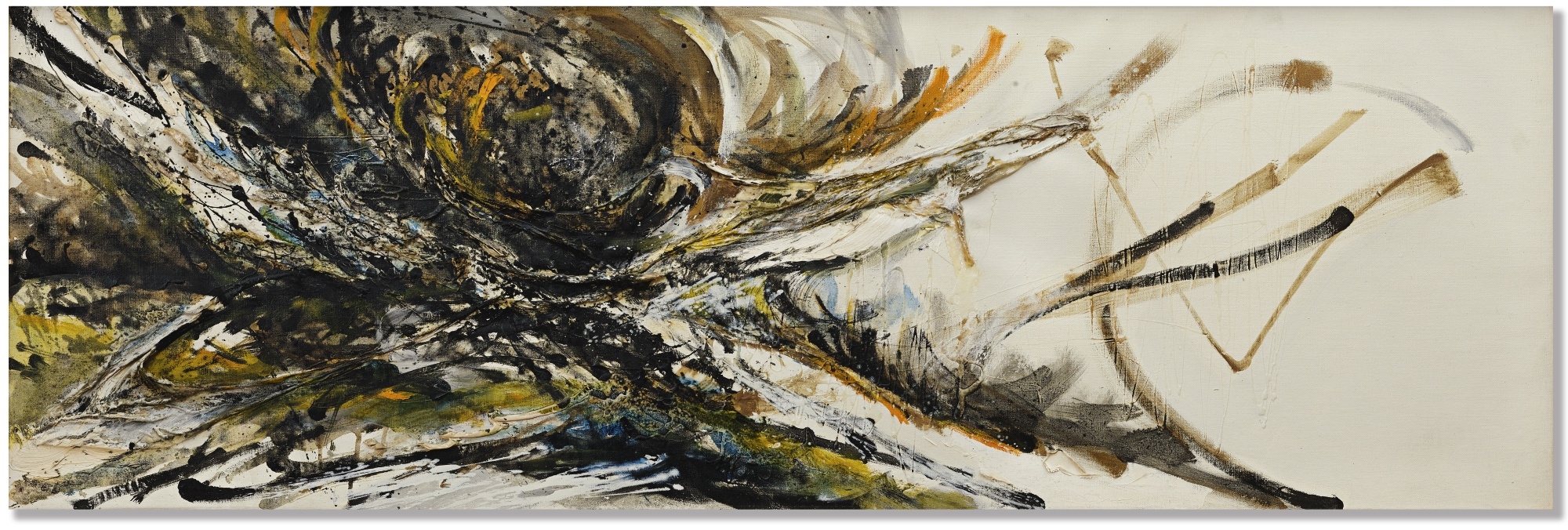 Artwork by Hisao Domoto, Untitled, Made of oil on canvas