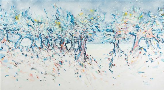 Tree Painting No. 3 by Christian Peltenburg-Brechneff, 1983-1984