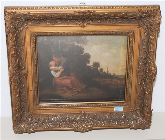 Bauernpaar by Jan Jacobsz Molenaer