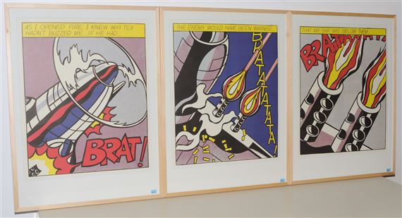 Roy Lichtenstein | As I opened fire | MutualArt