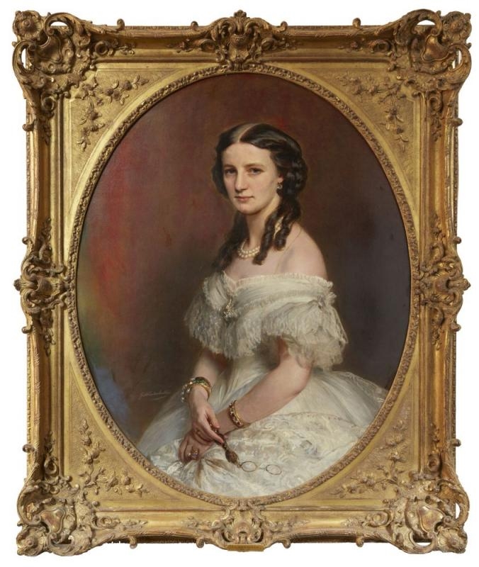 The portraits of the Emperor Napoleon III and his wife Empress Eugenie,  1853, 72×100 cm by Franz Xaver Winterhalter: History, Analysis & Facts