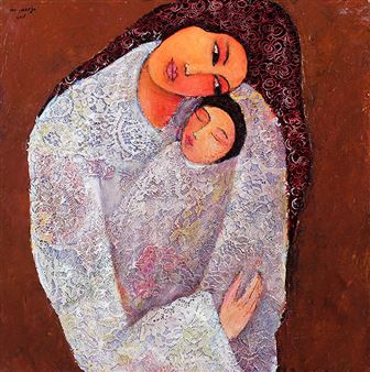 Mother and Child - Made Suraja