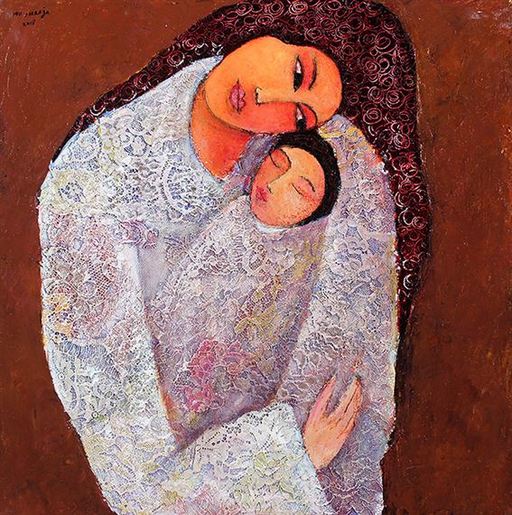 Mother and Child - Made Suraja