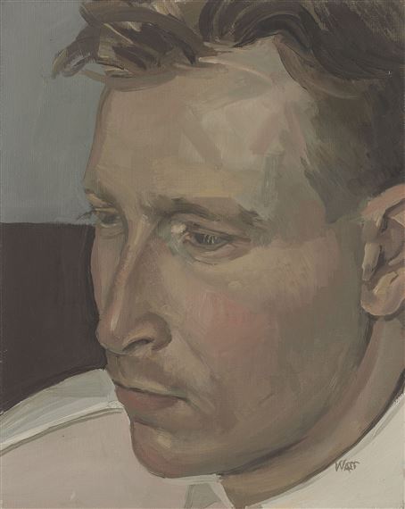 Head of a Young Man by Alison Watt, Painted in 1988