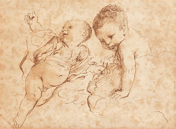 Studies of drapery by Italian School, 16th Century, 16th Century