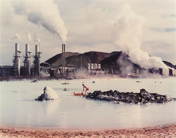 The Blue Lagoon, Svartsengi Goethermal Pumping Station, Iceland  by Virginia Beahan, Beahan & McPhee, 1988