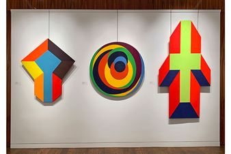Exhibition at D. Wigmore Fine Art, Inc. Explores the Shaped Canvas Movement