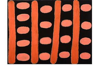 A Survey Exhibition of One of the Famous 'Petyarre' Sisters Is Showing at Mitchell Fine Art